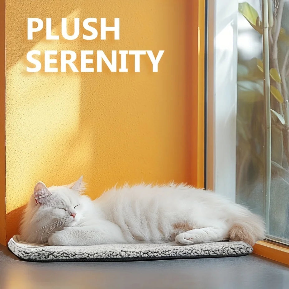Self-Heating Pet Blanket - Washable Thermal Cushion Mat for Cats and Dogs