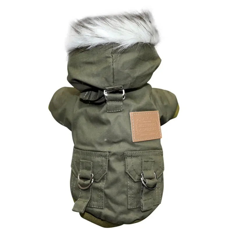 Dog Clothes Winter Puppy Pet Dog Coat Jacket for Small Medium Dogs Thicken Warm Chihuahua Yorkies Hoodie Pets Clothing