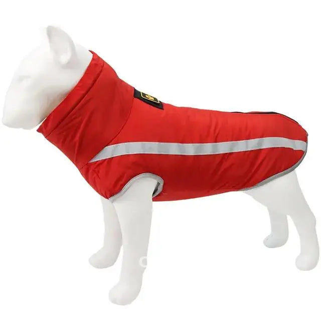 New Waterproof Thermal Vest for Dogs Winter Clothing for Fat Dogs Vest Dog Warm for 6XL Shepherd Puppy Larger Pug Thick Jacket