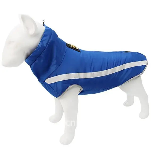 New Waterproof Thermal Vest for Dogs Winter Clothing for Fat Dogs Vest Dog Warm for 6XL Shepherd Puppy Larger Pug Thick Jacket