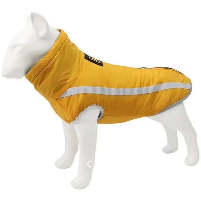 New Waterproof Thermal Vest for Dogs Winter Clothing for Fat Dogs Vest Dog Warm for 6XL Shepherd Puppy Larger Pug Thick Jacket